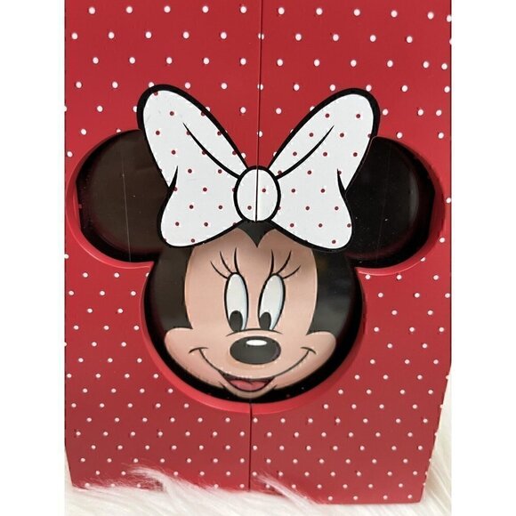 DISNEY PARKS Minnie Mouse Red Fold Out Photo Picture Frame Polka Dots - Picture 3 of 10